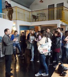 Poseta gimnazije "Ruđer Bošković" Akademiji umetnosti