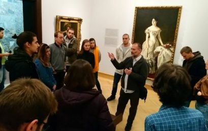 Studenti Akademije umetnosti u Beogradu u poseti Narodnom muzeju