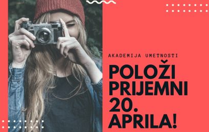 UPIŠI SE U APRILSKOM PREDROKU! POLOŽI PRIJEMNI 20. APRILA!