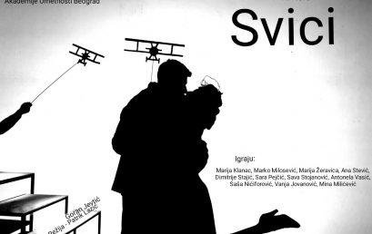 DIPLOMSKA PREDSTAVA „SVICI“ IV GODINE GLUME 31. MAJA U DOMU OMLADINE BEOGRADA