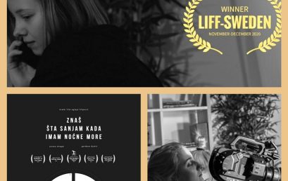 NAGRADA ZA NAJBOLJI STUDENTSKI FILM AGLAJI FILIPOVIĆ NA FESTIVALU U ŠVEDSKOJ