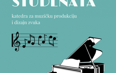 JAVNI ČAS ONLINE STUDENATA MUZIČKE PRODUKCIJE I DIZAJNA ZVUKA
