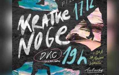 FILMSKO VEČE “KRATKE NOGE“ U DKC BEOGRADA U ORGANIZACIJI REDITELJKI AKADEMIJE UMETNOSTI U BEOGRADU