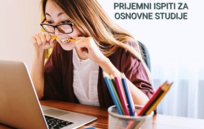 PRIJEMNI ISPITI U JULU 2022.