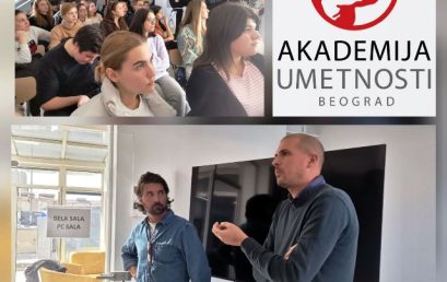 MARKO ŠANTIĆ REDITELJ IZ SLOVENIJE GOSTOVAO NA AKADEMIJI UMETNOSTI U BEOGRADU