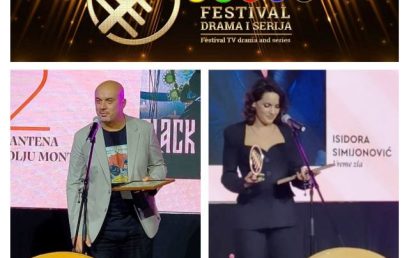 NENADU PIRNATU I ISIDORI SIMIJONOVIĆ “ZLETNE ANTENE”  NA 12. FESTIVALU DRAMA I SERIJA