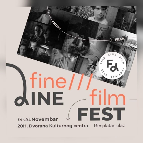 “FINE LINE FILM FESTIVAL” 19. I 20. NOVEMBRA 2022.