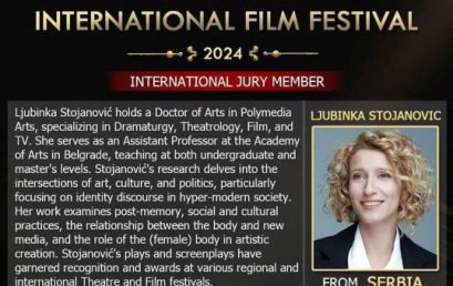 DR LJUBINKA STOJANOVIĆ ČLANICA ŽIRIJA  5. MEĐUNARODNOG FILMSKOG FESTIVALA U NEPALU