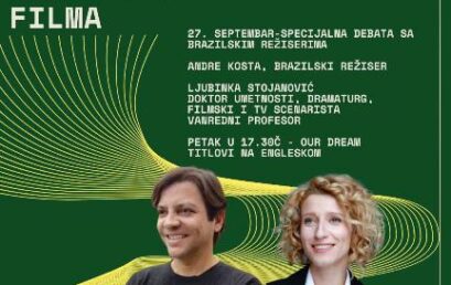 PROF. DR UM. LJUBINKA STOJANOVIĆ UČESNICA DEBATE NA FESTIVALU BRAZILSKOG FILMA U BEOGRADU
