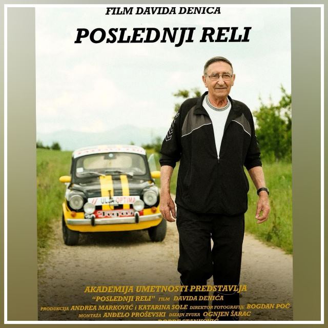 “POSLEDNJI RELI” DAVIDA DENIĆA DOBITNIK “ZLATNE BUKLIJE” NA FESTIVALU U VELIKOJ PLANI