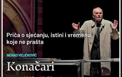 PREDSTAVA “KONAČARI” U REŽIJI MARKA MISIRAČE NA REPERTOARU NARODNOG POZORIŠTA SARAJEVO