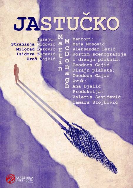 DIPLOMSKA PREDSTAVA“JASTUČKO“ – 16. JUNA U BITEF TEATRU – KLASA A. LAZIĆ/M. NOSOVIĆ DIPLOMSKA PREDSTAVA“JASTUČKO“ – 16. JUNA U BITEF TEATRU – KLASA A. LAZIĆ/M. NOSOVIĆ